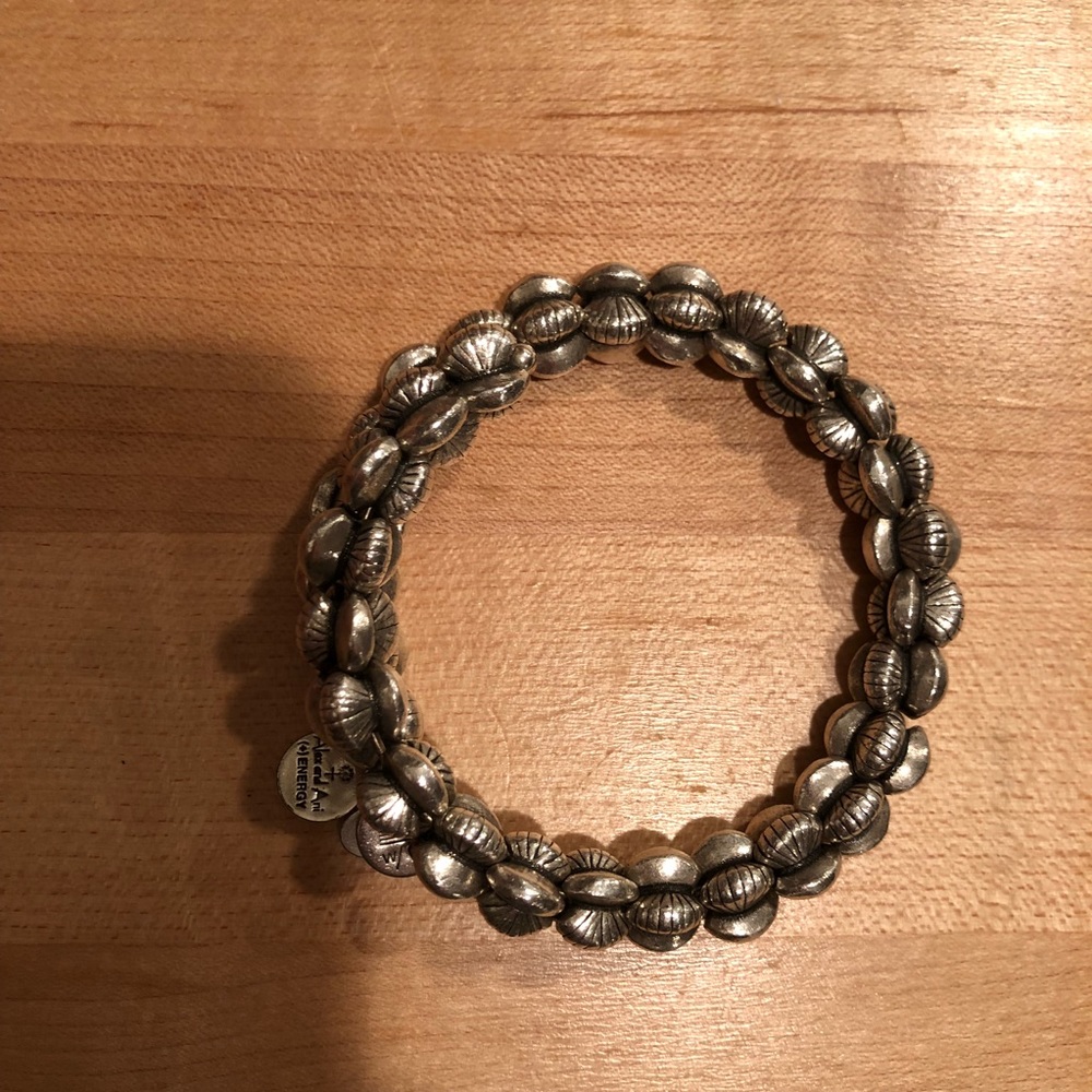 Alex and Ani Vintage66 silver wrap